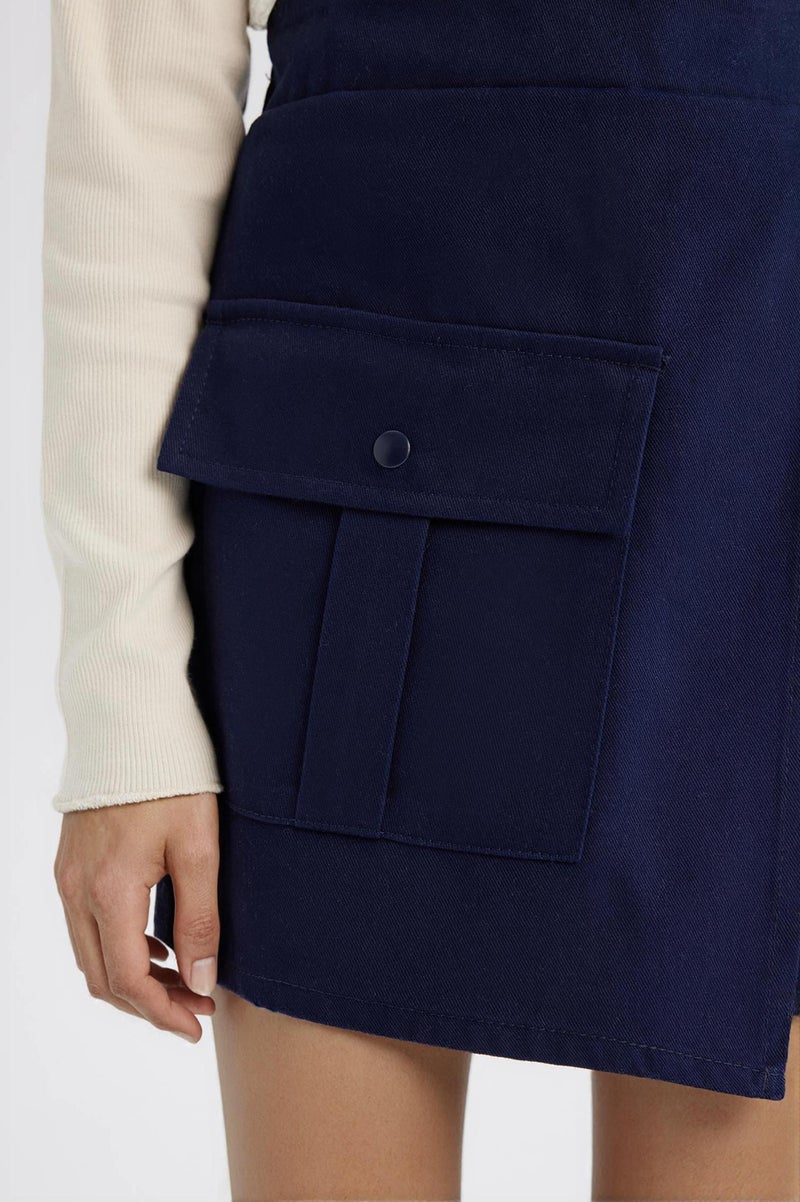 ديفاكتو جيبة بناتي جبردين كحلي - Image 3